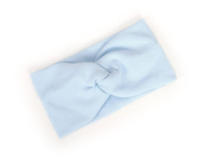 Modern New Trend Girls Winter Autumn Headband Twisted Knotted Soft Elastic Baby Girl Soft Elastic Turban Headband For Girls