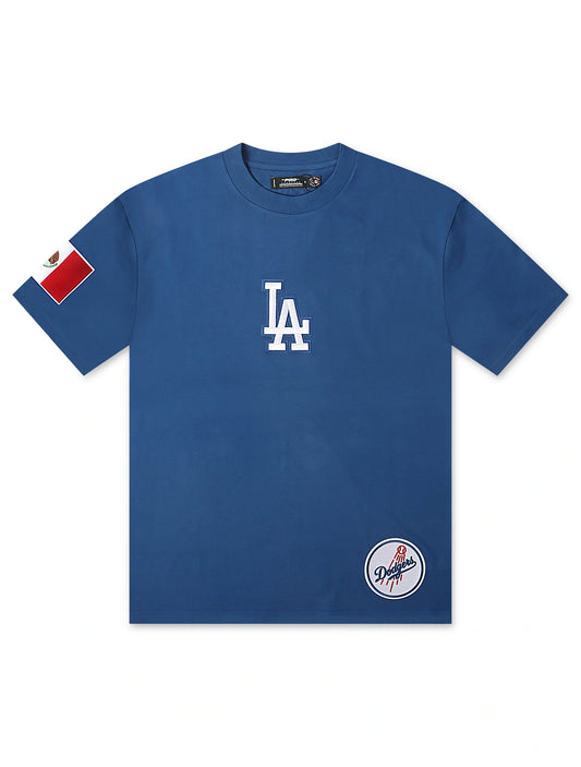 Pro Standard Los Angeles Dodgers Mexico Wingspan Tee - Blue