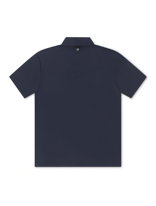 Malbon Fairway Polo - Navy