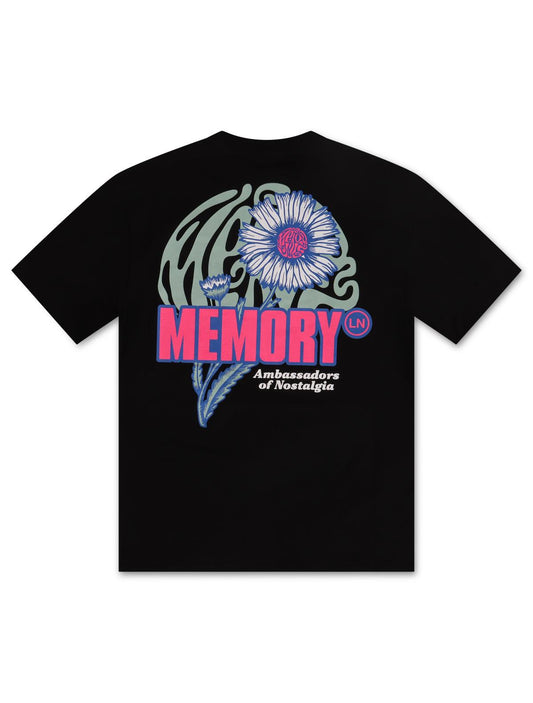 Memory Lane Full Bloom Tee - Black