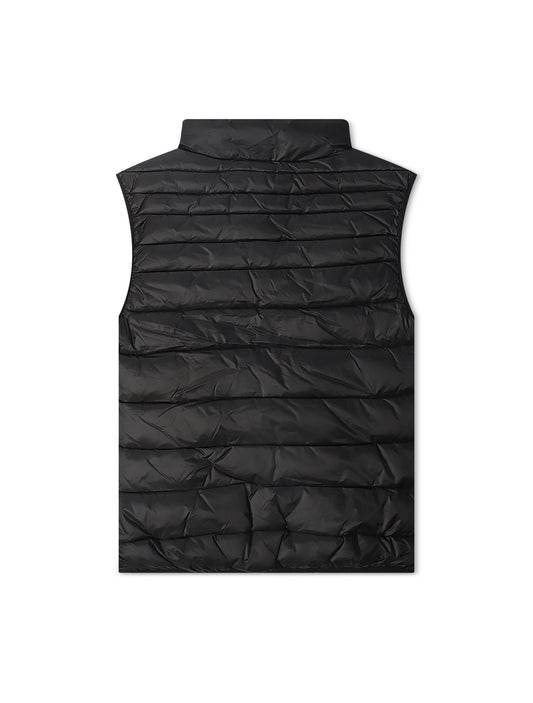Psycho Bunny Blythe Packable Puffer Vest - Black