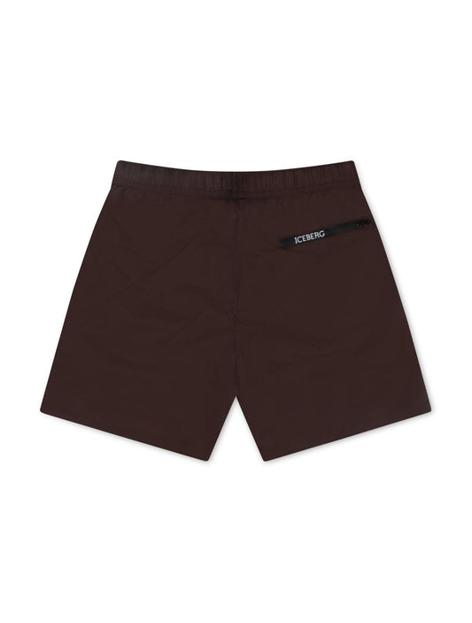 Iceberg Beachwear Shorts - Brown