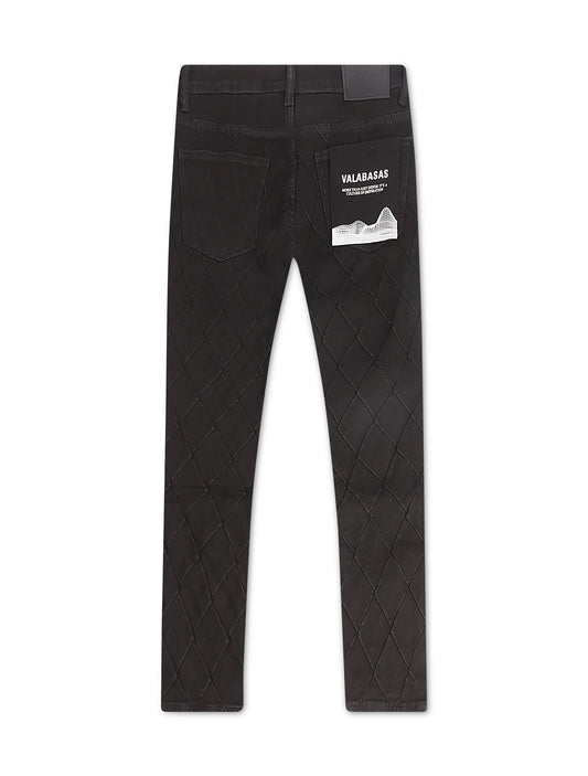 Valabasas Drift Skinny Jeans - Jet Black