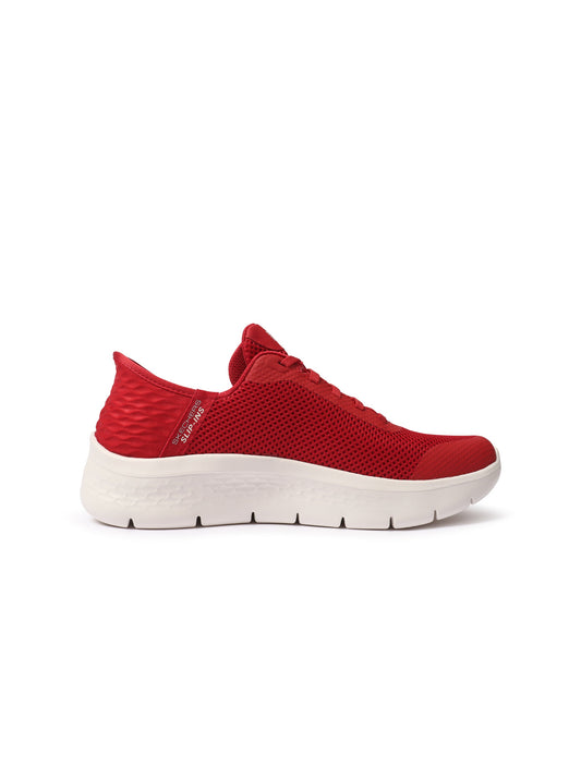 Skechers Womens Go Walk Flex Grand Entry - Red