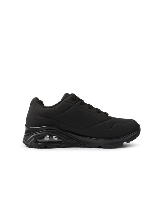 Skechers Womens Work Relaxed Fit Uno SR - Black