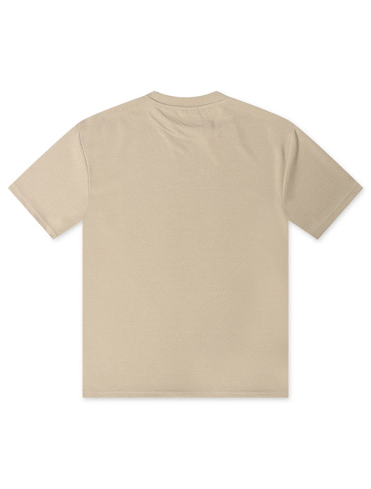 Denim Exchange Knit Tee - Khaki