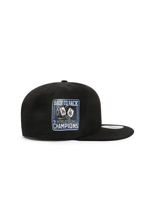 New Era 950 Back to Back Champs Snapback - Black