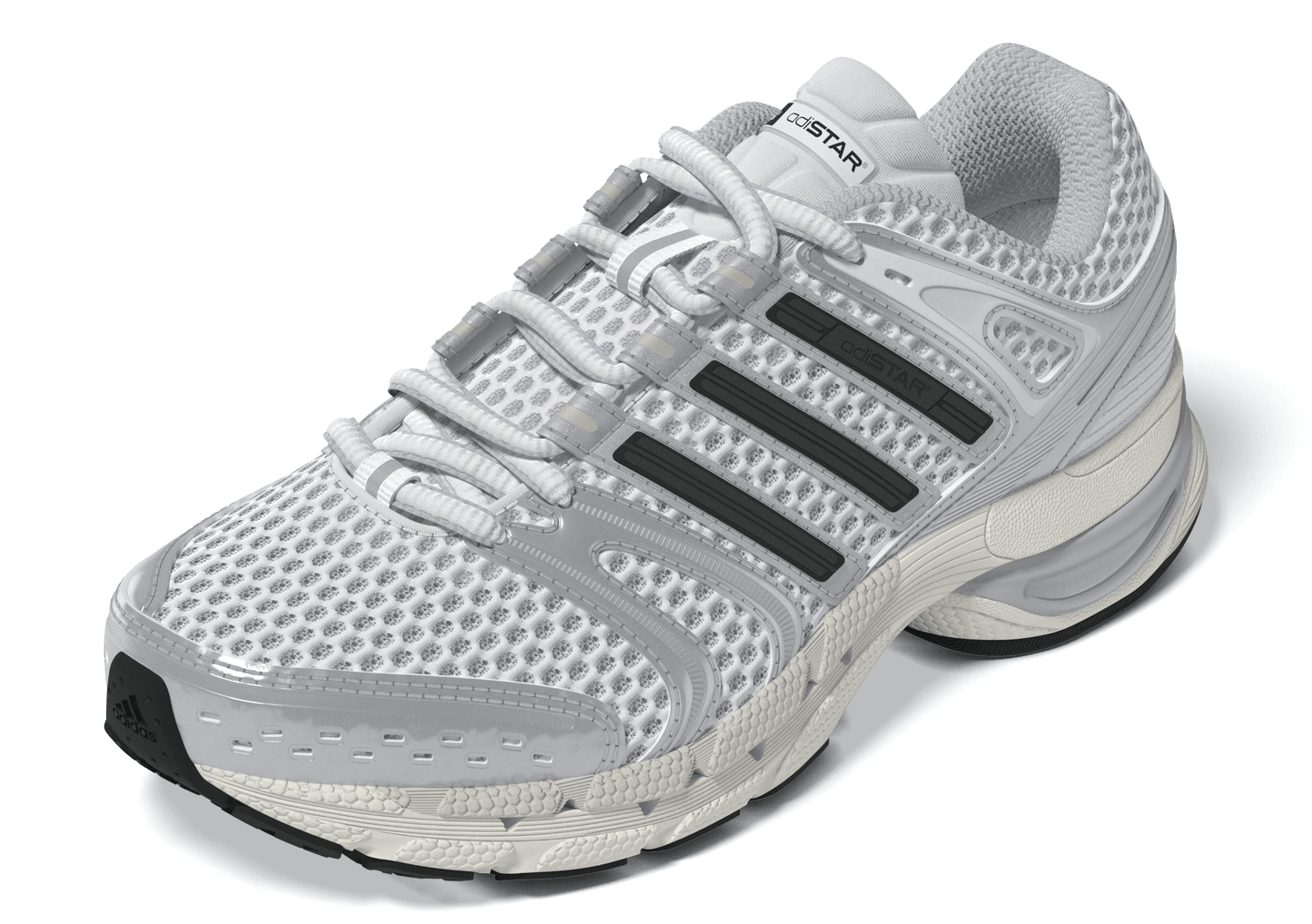 Adidas Big Kids Adistar Control 5 - White/Silver