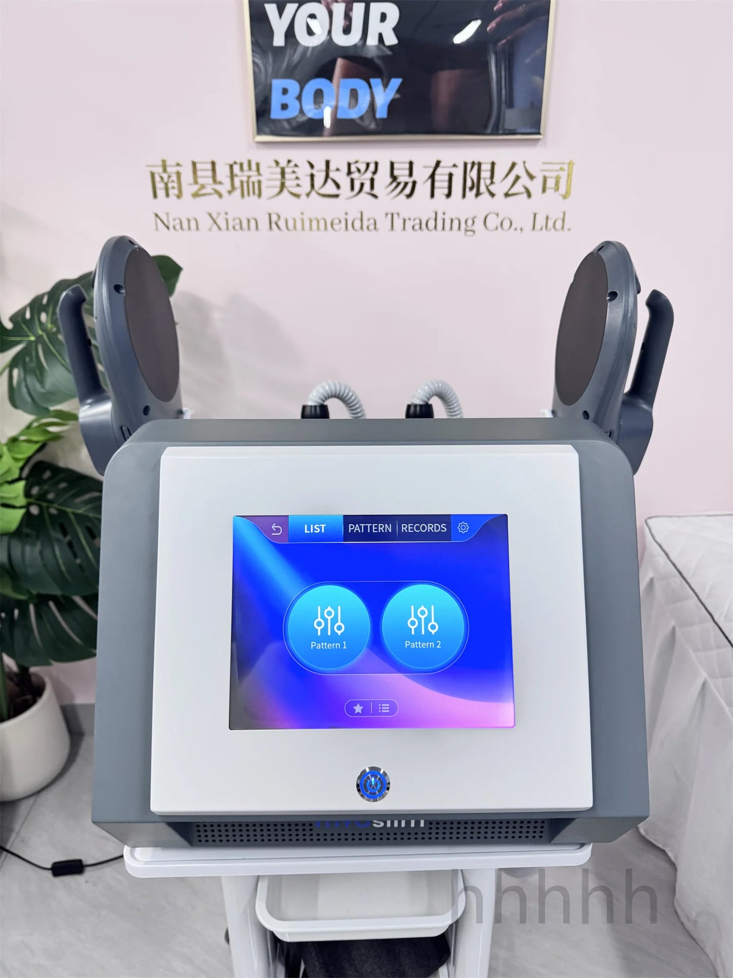 MYOslim Fat Reduction Muscle Training Device Salon Body Sculpting Designed Body Treatment Thighs Buttocks