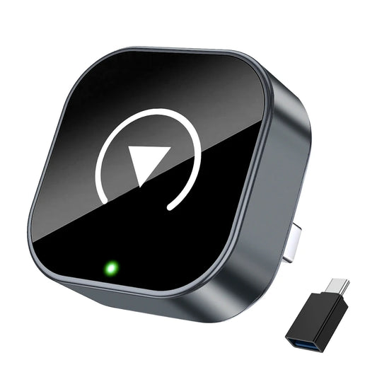 XUDA 2-in-1 Wireless CarPlay & Android Auto Adapter — Plug & Play USB Dongle