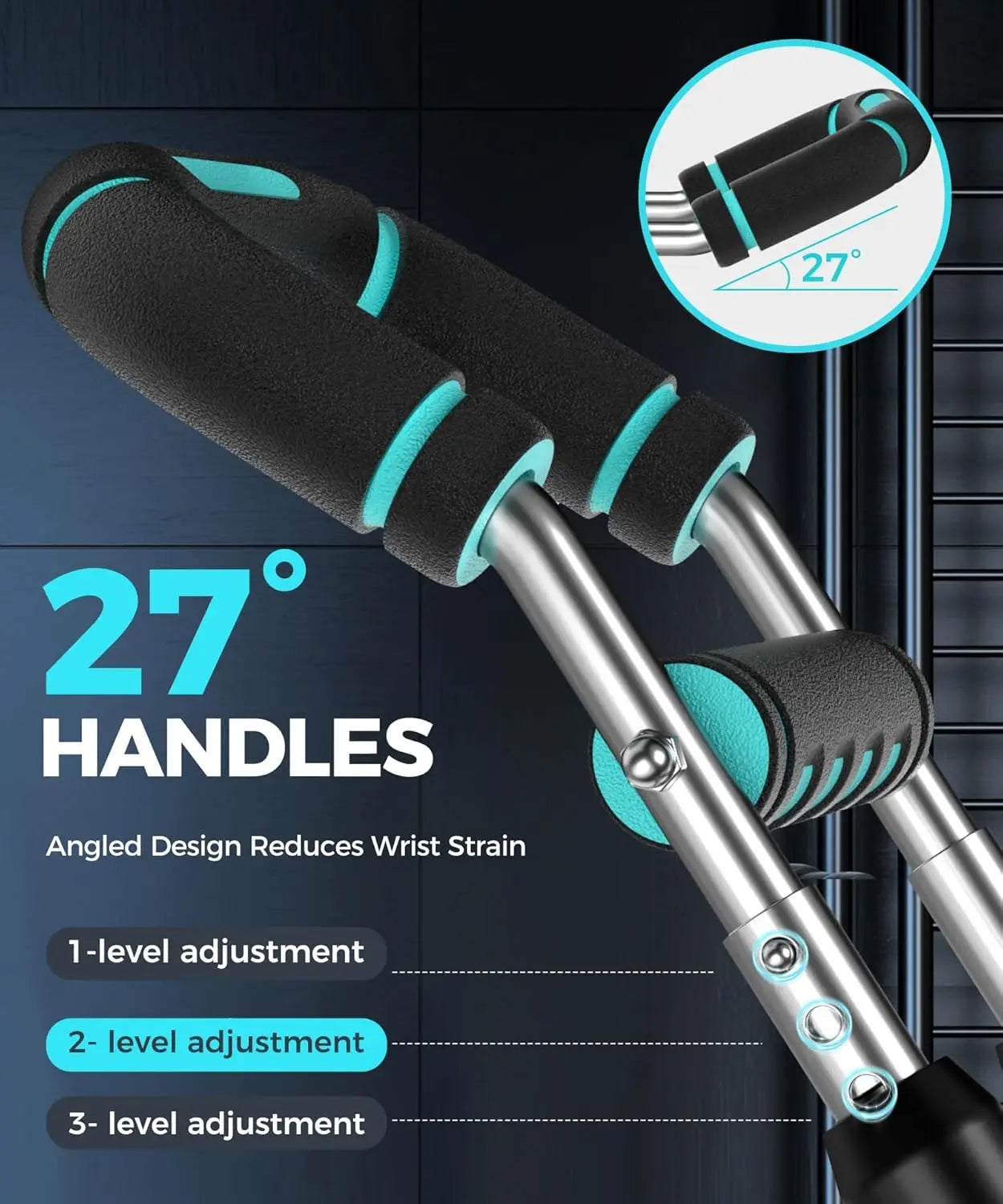 Twister Arm Trainer Chest Workout Equipment for Men & Women, Adjustable 5 Resistance (40-130 lbs) Home Gym Strength Trainer