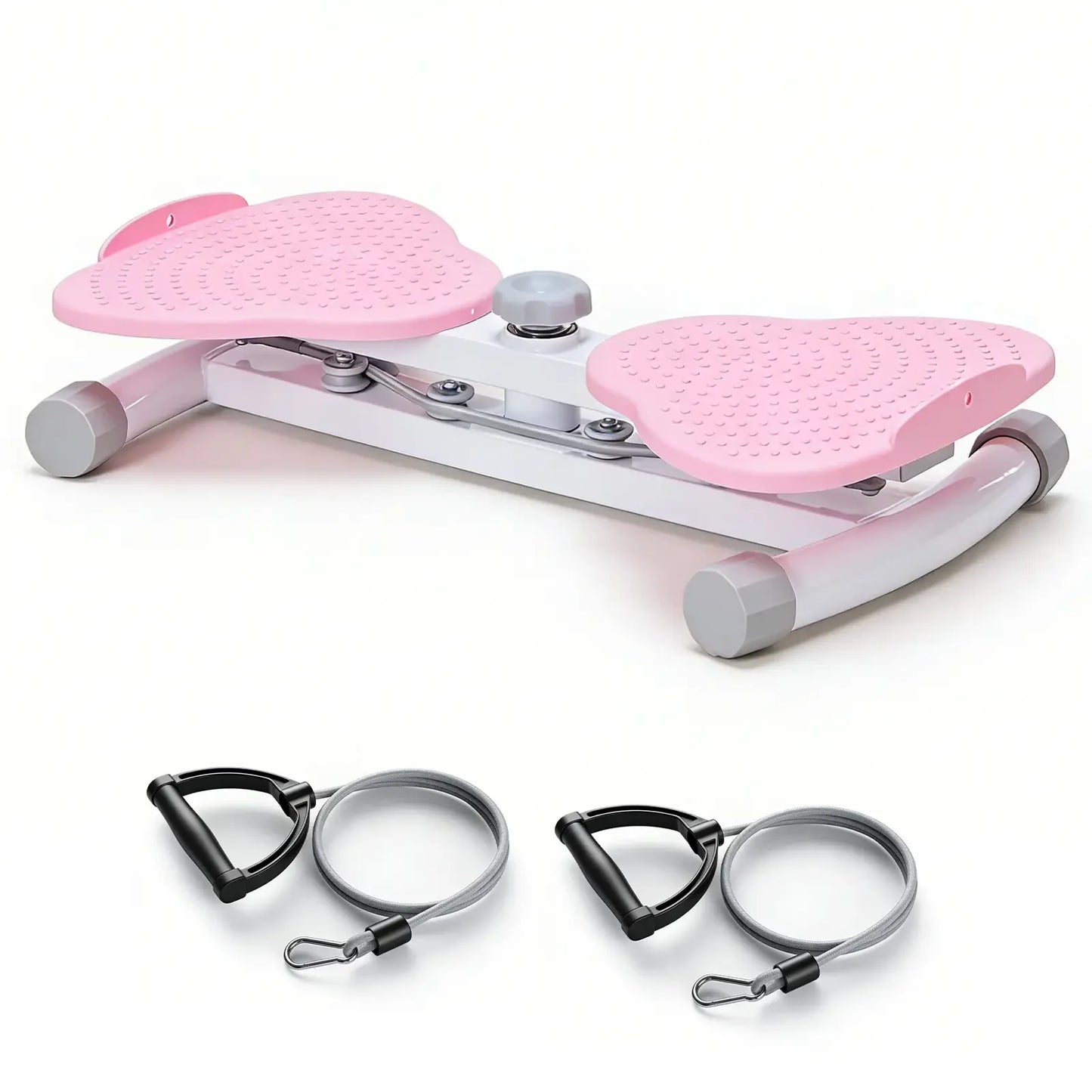 Waist Twister Machine Exercise, Ab Twister Board with 300 lbs Capacity, Quiet Home Gym Equipment for Core Whole Body Workout