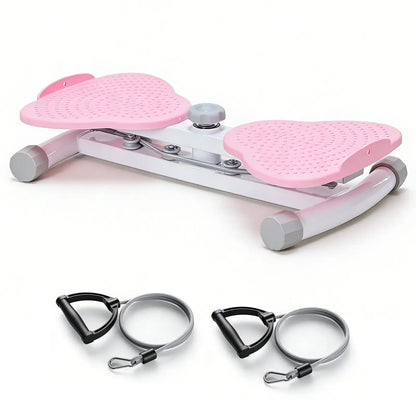 Waist Twister Machine Exercise, Ab Twister Board with 300 lbs Capacity, Quiet Home Gym Equipment for Core Whole Body Workout