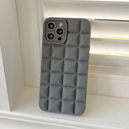 Unique Phone Case For iPhone 14 Pro 13 12 11 Pro Fashion 3D Soft Silicon Shockproof For iPhone 14 Case Bubble Case Cute Full Body Shape Soft Silicone Slim Cushioned Beautiful Elegant Case For Women