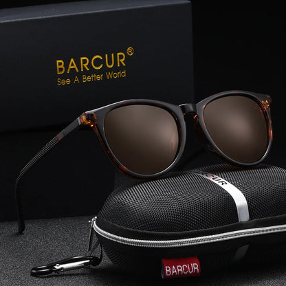 BARCUR Polarized Cat Eye Sunglasses for Women – Lightweight UV400 Sun Protection Eyewear with Fashion Polycarbonate Frame Mirror Lenses and Elegant Design – Stylish Summer Accessories for Shopping Travel & Outdoor