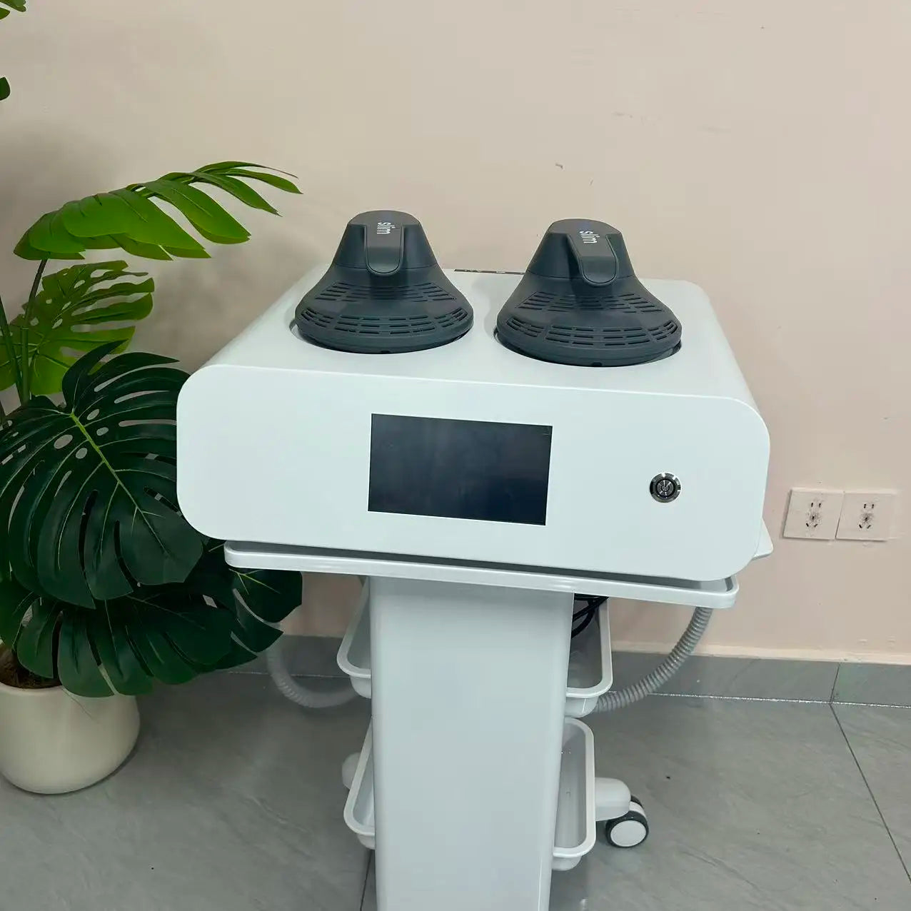 15Tesla Body Sculpting Machine Myoslim Sculpt Weight Loss Massager 6500W RFElectromagnetic Fat Slimming Stimulation Device