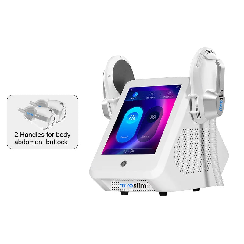 Professional EMS Machine EMS Body Slimming Muscle Stimulation Lose Weight Sculpt Therapy 4 Handle Pelvic Buttock Fat Burner