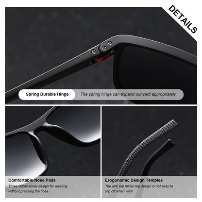 BARCUR Original Trendy White Pink Polarized Sunglasses Lightweight Comfort Square PC Eyewear for Women Sports UVA & UVB Protection Trendy Sun Glasses for Summer