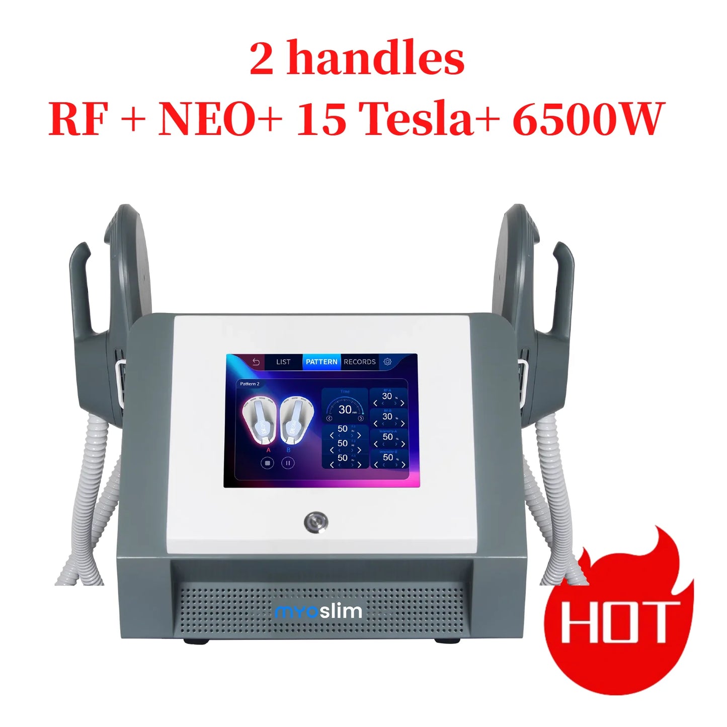 MYOslim Fat Reduction Muscle Training Device Salon Body Sculpting Designed Body Treatment Thighs Buttocks