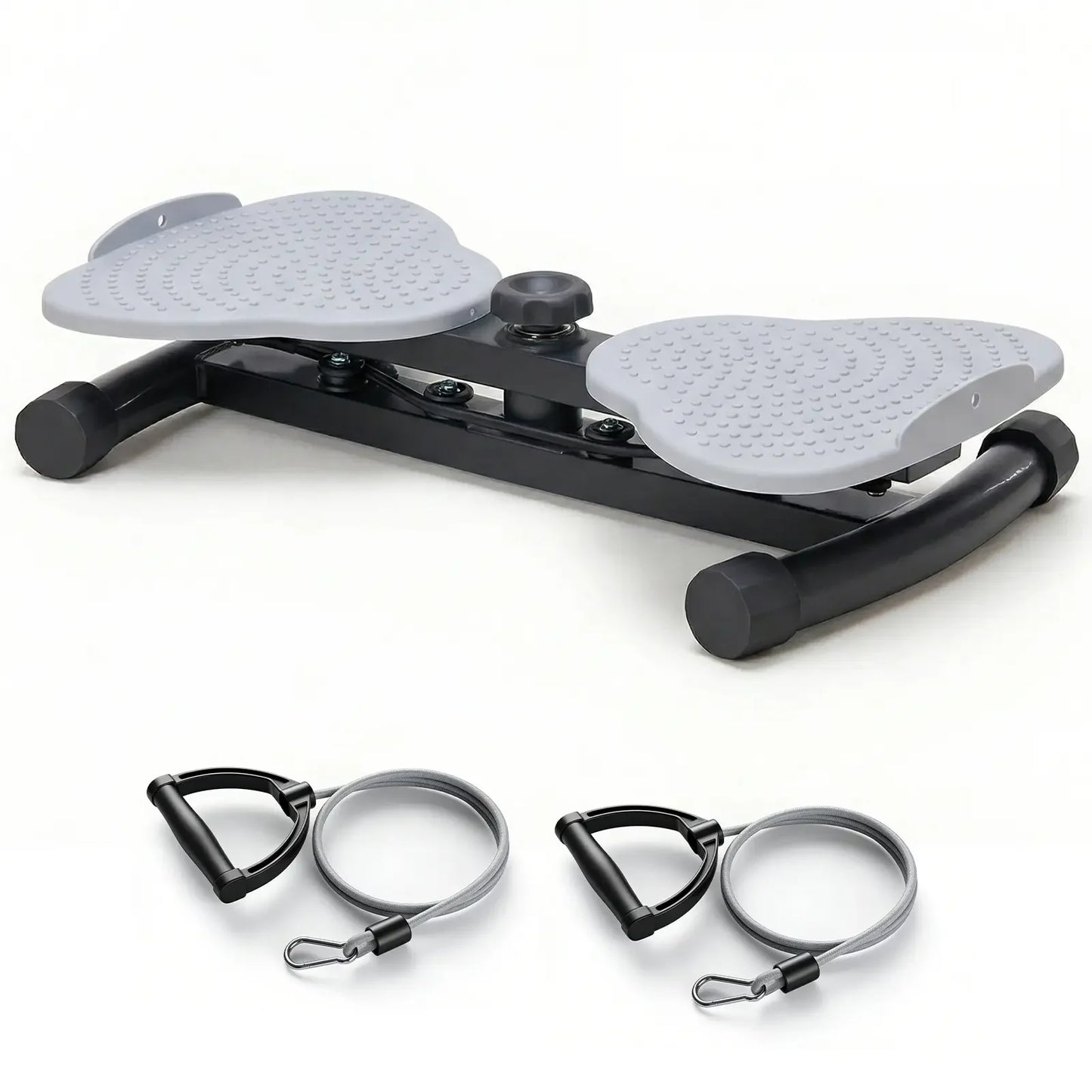 Waist Twister Machine Exercise, Ab Twister Board with 300 lbs Capacity, Quiet Home Gym Equipment for Core Whole Body Workout