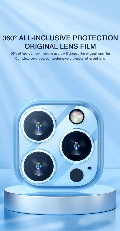 4Pc Camera Lens Protector For iPhone 14 13 12 Pro Max Full Cover Tempered Glass For iPhone 13 12 Mini Camera Protector Lens Film Camera Protective Glass For iphone