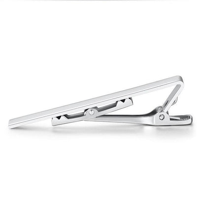 Simple Tie Clip Men Metal Copper Necktie Bar Clip Gold Silver Black 3 Bright Colors Best Gifts For Your Father Lover And Friends  Simple Classic Bar Clasp Practical Necktie Accessories Fashion Men Tie Clips Luxury Clothing Jewelry