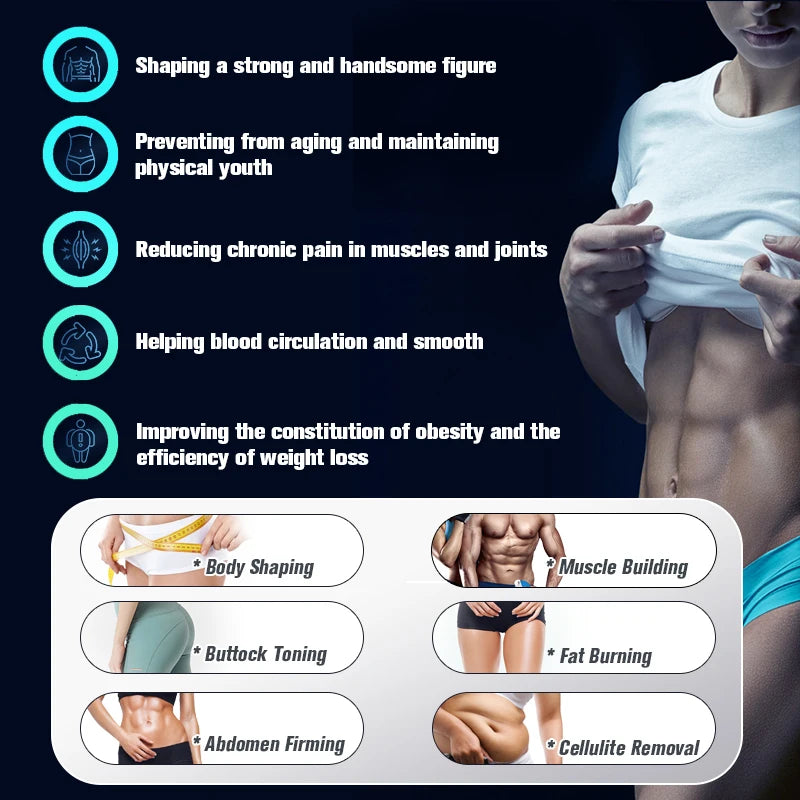 MYOslim Fat Reduction Muscle Training Device Salon Body Sculpting Designed Body Treatment Thighs Buttocks