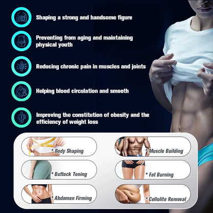MYOslim Fat Reduction Muscle Training Device Salon Body Sculpting Designed Body Treatment Thighs Buttocks