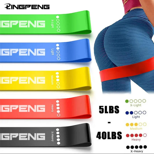 Resistance Bands Set — Yoga, Hip & Leg Exercise Loops