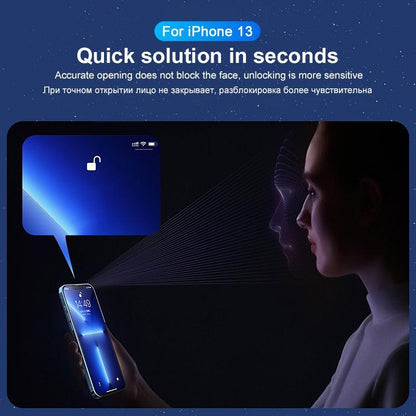 Full Cover Film For iPhone 13 12 11 14 Pro MAX Mini Screen Protector XS Max XR X 7 8 6S Plus SE 2020 Phone Accessories  Screen Protector Ultra Strengthened Tempered Glass