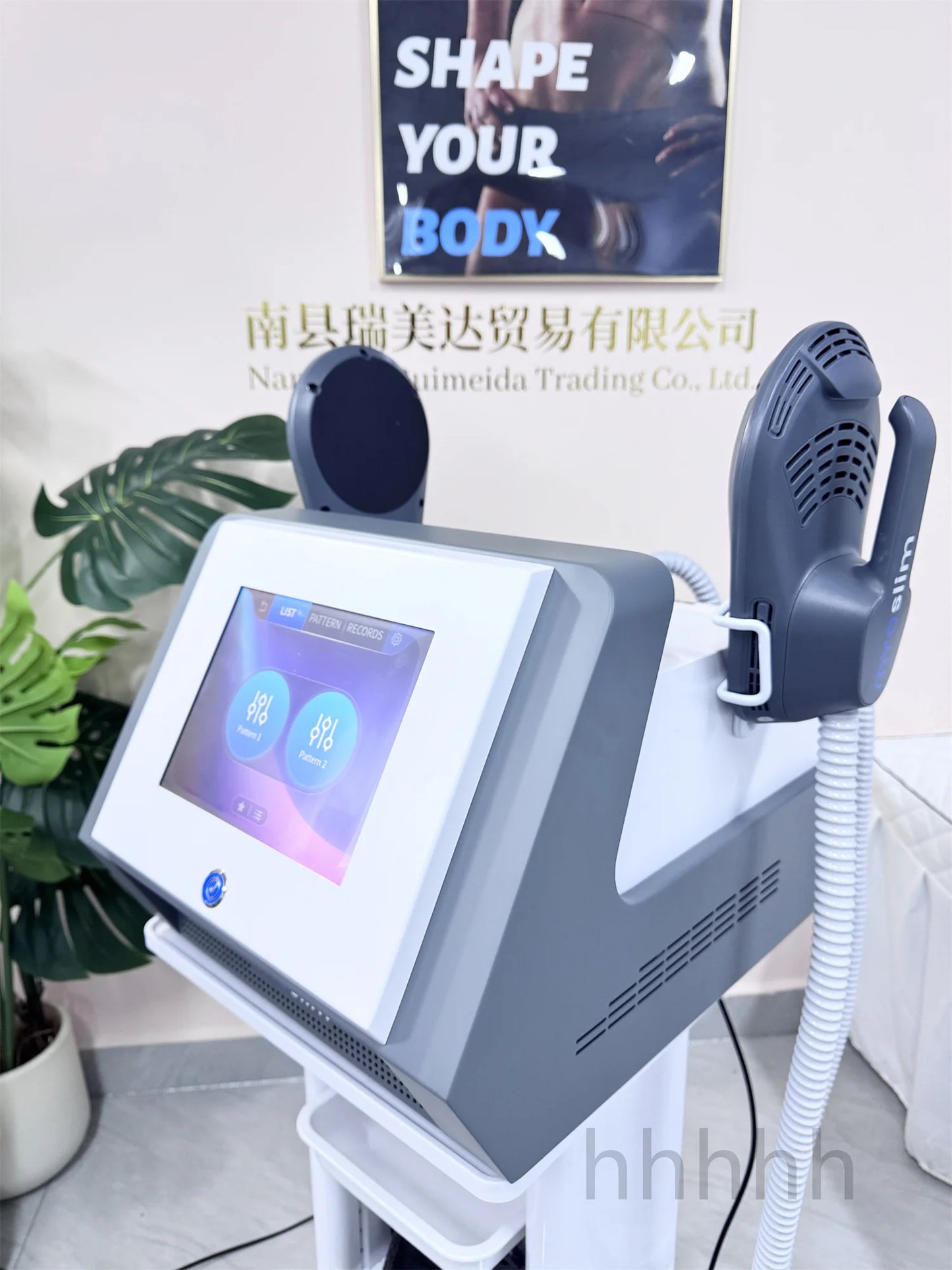 MYOslim Fat Reduction Muscle Training Device Salon Body Sculpting Designed Body Treatment Thighs Buttocks