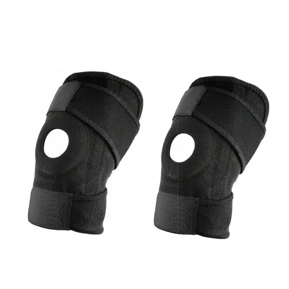 Knee Brace Knee Pain Relief Support Brace with Side Stabilizers with Adjustable Buckle Joint Pain Arthritis Relief For Men Women