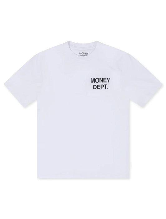 Money Dept. Los Angeles Heavyweight Tee - White/Black
