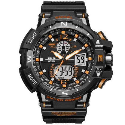 Modern Sport Watch For Men and Woman With LED Digital Quartz Display Men's Top Brand Luxury Digital-watch Relogio Masculino In Army Military Popular Design Waterproof 50M