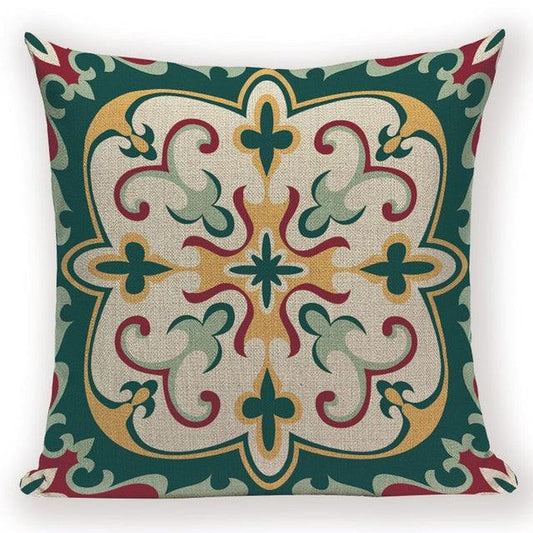 Abstract Geometric Pillow Cover Vintage Style Cushion Cover Home Decoration Linen Cotton Pillow Case For Bed Sofa Couch Bed Chair Decorative Throw Pillow Covers for Bed Pillowcases Fall Throw Pillows for Couch 45X45cm
