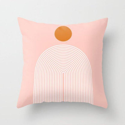 Abstract Line Drawing Cushion Case Modern Abstract Painting Pillow Case Beautiful Art Cushion Covers Art Sofa Pillows Case Livingroom Decorative Pillow 45x45CM