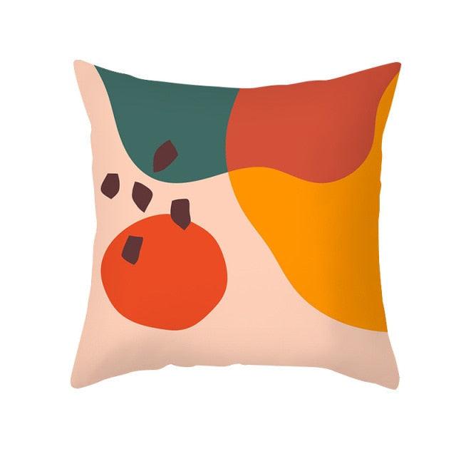 Abstract Line Drawing Cushion Case Modern Abstract Painting Pillow Case Beautiful Art Cushion Covers Art Sofa Pillows Case Livingroom Decorative Pillow 45x45CM