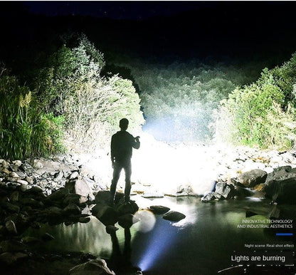 Adjustable Rechargeable Strong Mini Pocket Sized Flashlight LED Multifunctional High Lumen Light Ultra-bright Portable Flashlights Outdoor Waterproof Flashlight For Running Walking