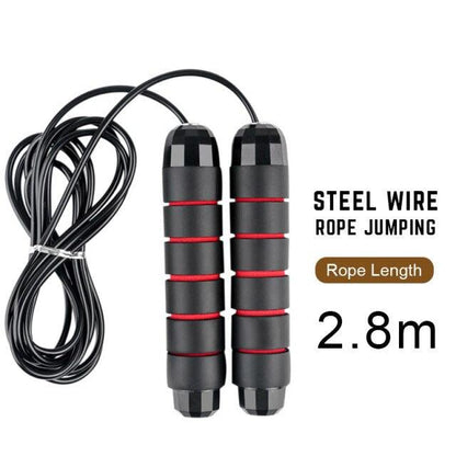 Adult Children Jump Skipping Rope With Non Slip Jumping Rope Sport Jump Rope Large Rubber Exercise Workout For Home Gym Flooring Non-Slip Oval Design Equipment For Workout Excercise And Fitness
