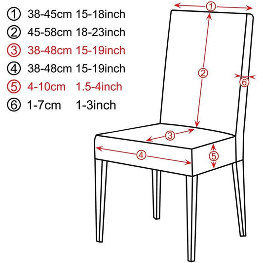 All black flower printed Chair Cover Washable Removable big elastic seat Covers Slipcovers Stretch for banquet hotel arm wedding