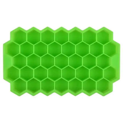 Amazing Honeycomb Ice Cube Trays Reusable Silicone Ice cube Mold Free Ice maker with Removable Lids