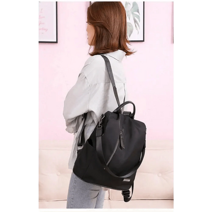 Amaznig Anti-theft Backpack In Waterproof Fabric Large Shoulder Bag With Large Capacity For Women And Men