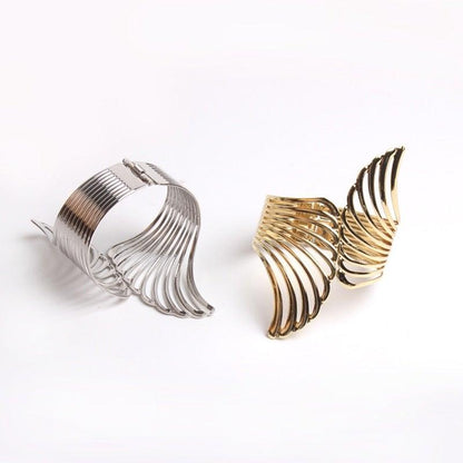 Angel's Wing Curtain Strap Modern Simple Curtain Clip Without Punching And Installation Of Metal Decorative Curtain Buckle Curtain Tiebacks Clips For Window Drapes Holdbacks Decorative Sheer Curtain Tiebacks For Girl' Room
