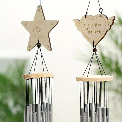 Antique Resonant Tubes  Wind Chimes with S Hook Quality Gift For Garden Patio Balcony And Indoor Decor Wind Chime Bells Hanging Living Bed Home Decor Gift Car Outdoor Yard Garden Deco Wind Chimes