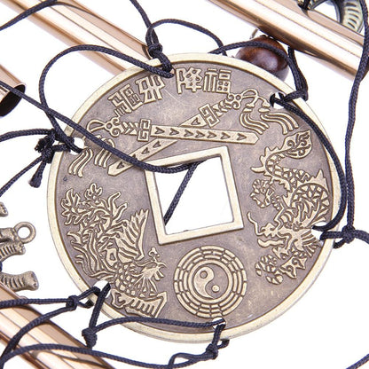 Antique Wind Chimes Amazing Grace Deep Tuned Amazing Grace Bells Wind-chime Chapel Bells Resonant Door Wall Hanging Home Décor Deep Tone Resonant Sound Church Bell Wind Chime