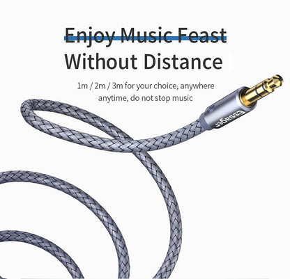 Audio Extension 3.5 mm Aux Cable Jack For Headphone Extender Cord