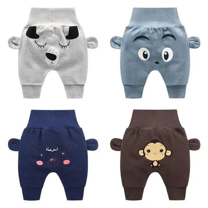 Baby cute pants boys girl cartoon ,  children toddler spring autumn newborn infant trousers