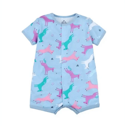 Baby Girl Clothes One-Piece Jumpsuits Baby Clothing Cotton Short Romper Infant Girl Clothes