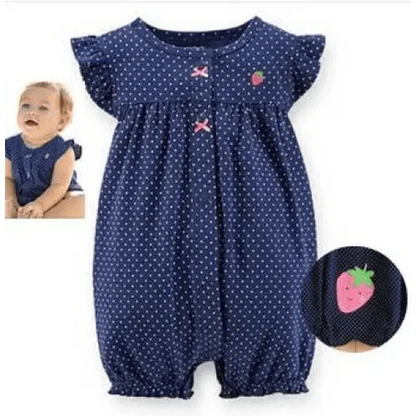 Baby Girl Clothes One-Piece Jumpsuits Baby Clothing Cotton Short Romper Infant Girl Clothes