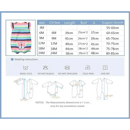 Baby Girl Clothes One-Piece Jumpsuits Baby Clothing Cotton Short Romper Infant Girl Clothes